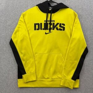 Nike Oregon ducks Hoodie  Men's Yellow and Black